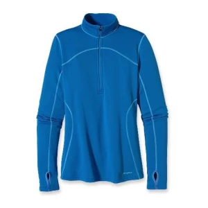 Patagonia W'S Cap 4 EW Zip Neck - Mavi - M