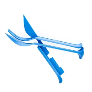 EVOLITE 3in1 Combo Spoon Fork Knife 29 Gr Kaşik Çatal Biçak Seti - Blue