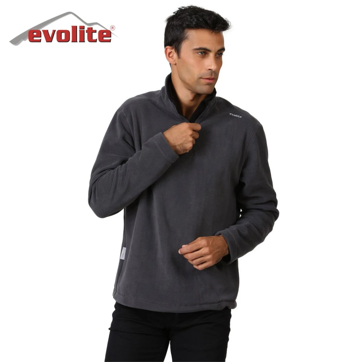 Evolite Fuga Bay Mikro Polar Sweater - Gri - M