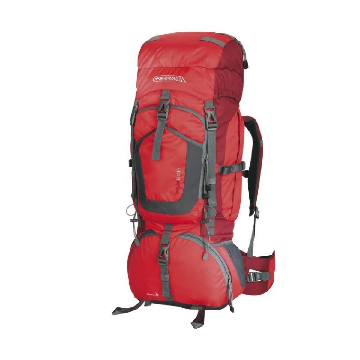 Ferrino Overland Lite 60+10 lt. - Kırmızı