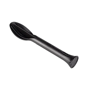 EVOLITE 3in1 Combo Spoon Fork Knife 29 Gr Kaşik Çatal Biçak Seti - Black