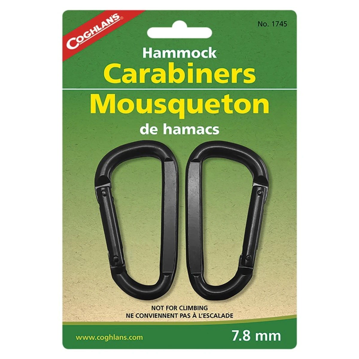 Coghlans 7.8 mm Carabiners 2 Adet
