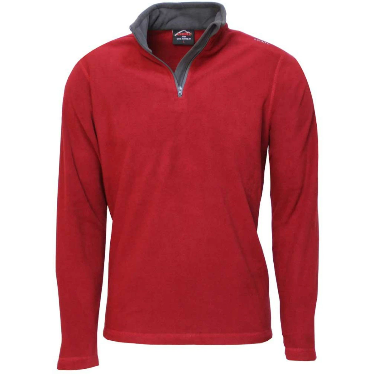 Evolite Fuga Bay Mikro Polar Sweater - Bordo - M