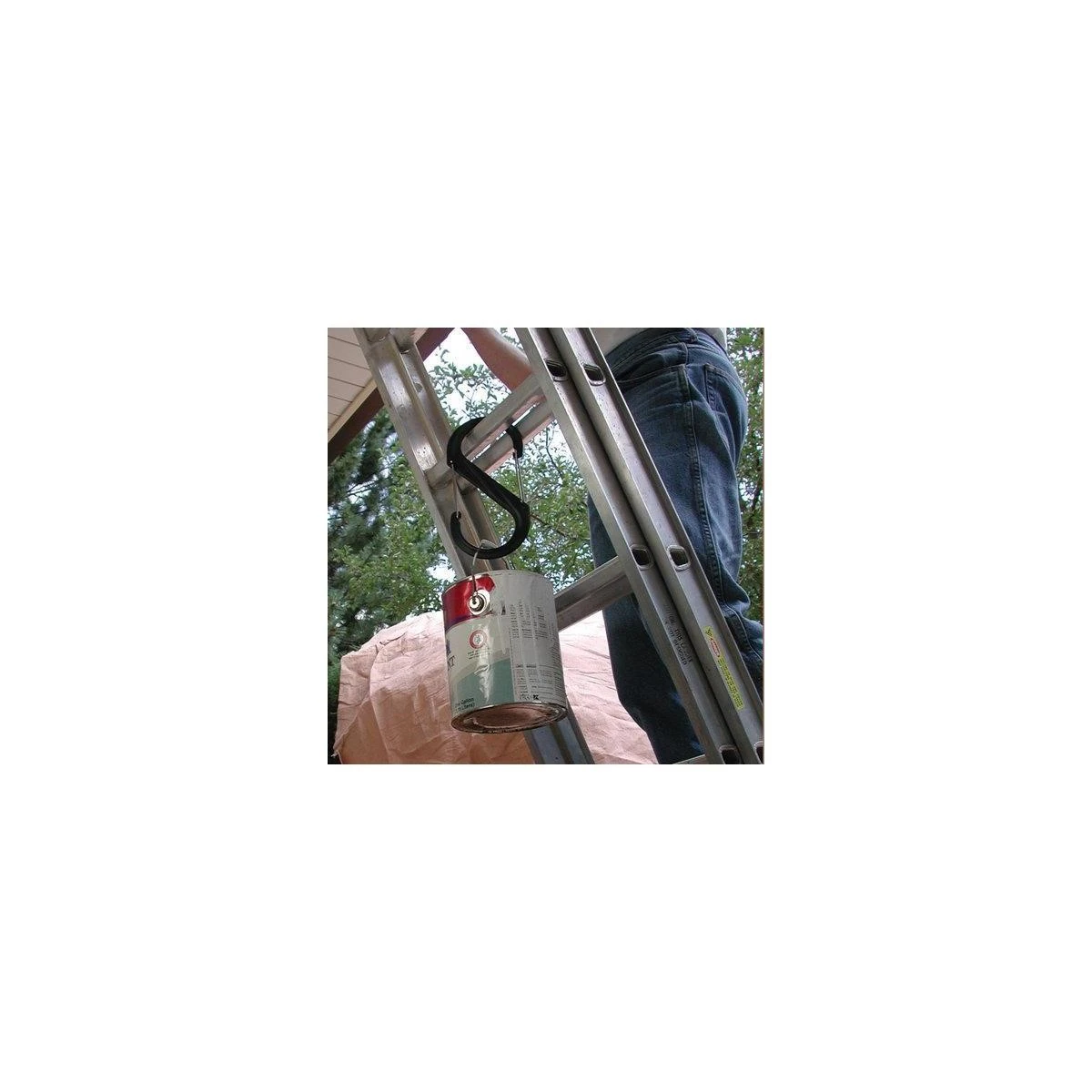 NITE IZE S-Biner Plastic Size 10 Blk/Blk Gate