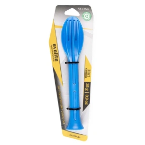 EVOLITE 3in1 Combo Spoon Fork Knife 29 Gr Kaşik Çatal Biçak Seti - Blue