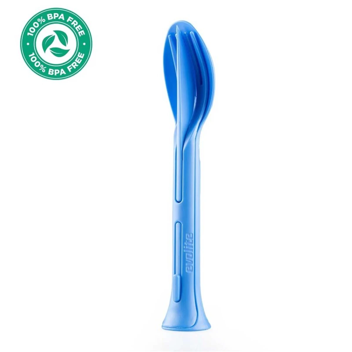 EVOLITE 3in1 Combo Spoon Fork Knife 29 Gr Kaşik Çatal Biçak Seti - Blue