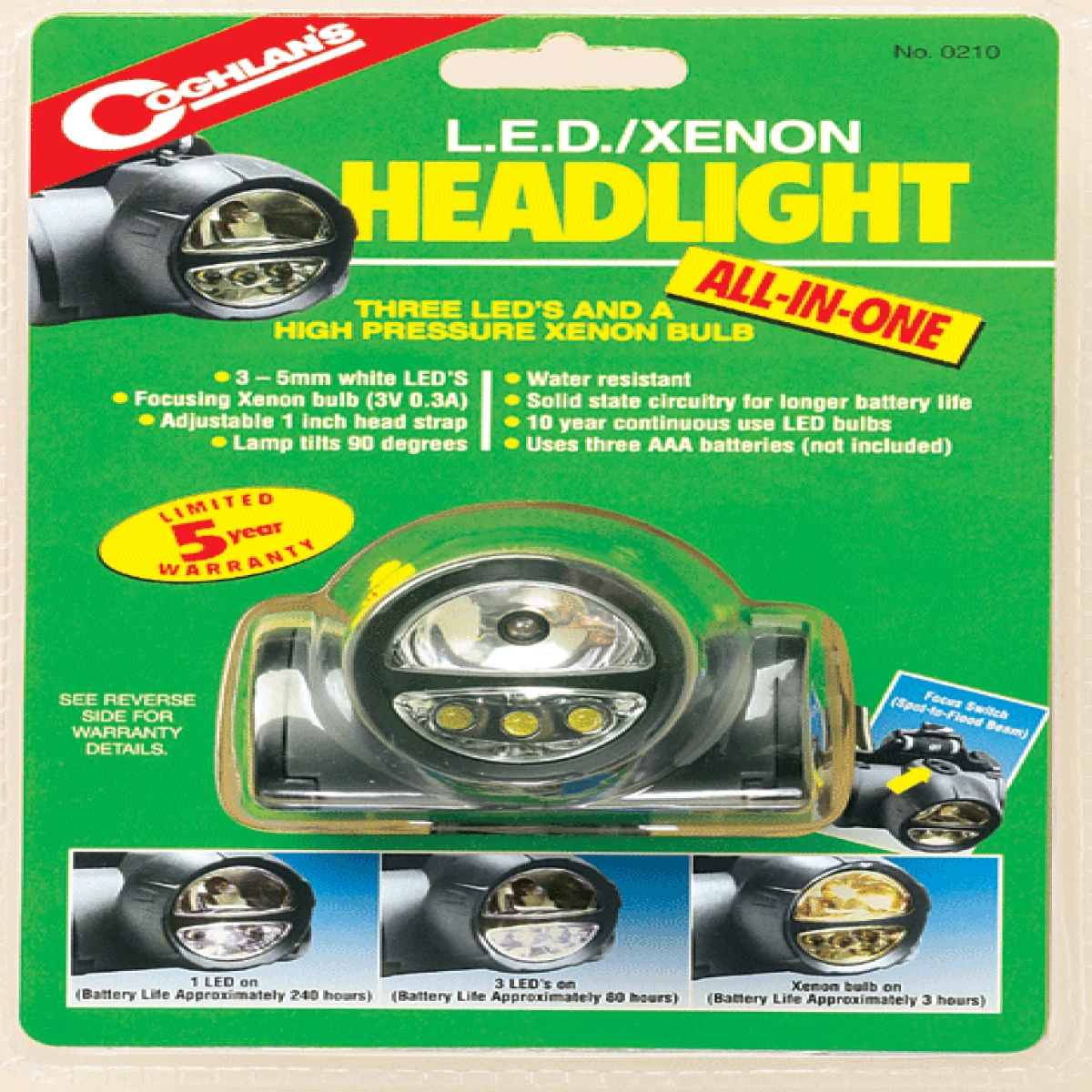 COGHLANS Xenon Led Kafa Feneri