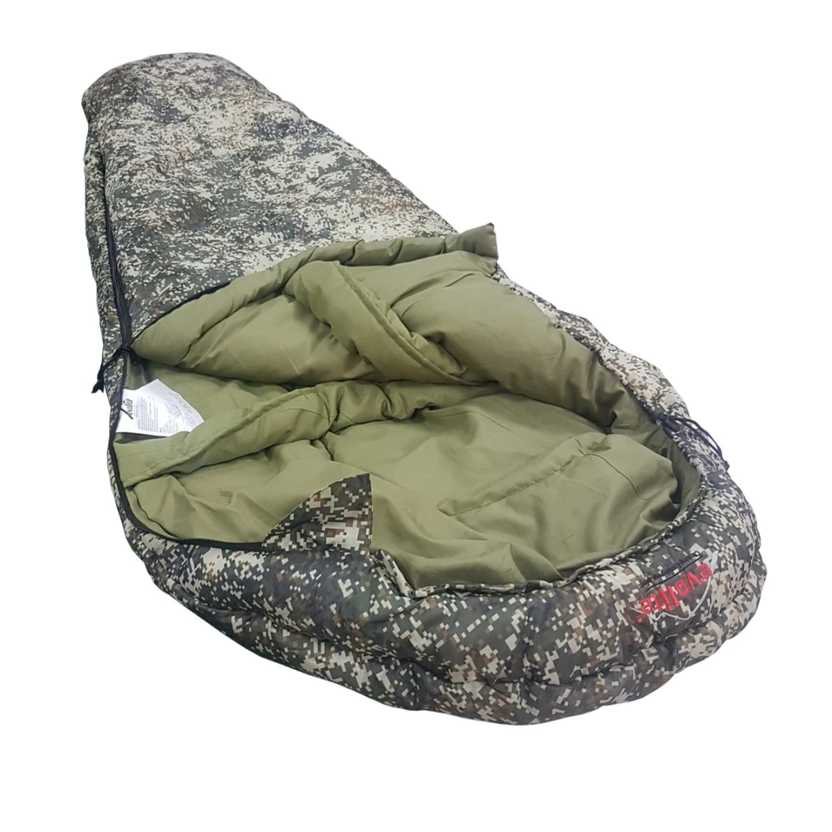 EVOLITE Alaska -15 Dijital Camo Uyku Tulumu Kamuflaj