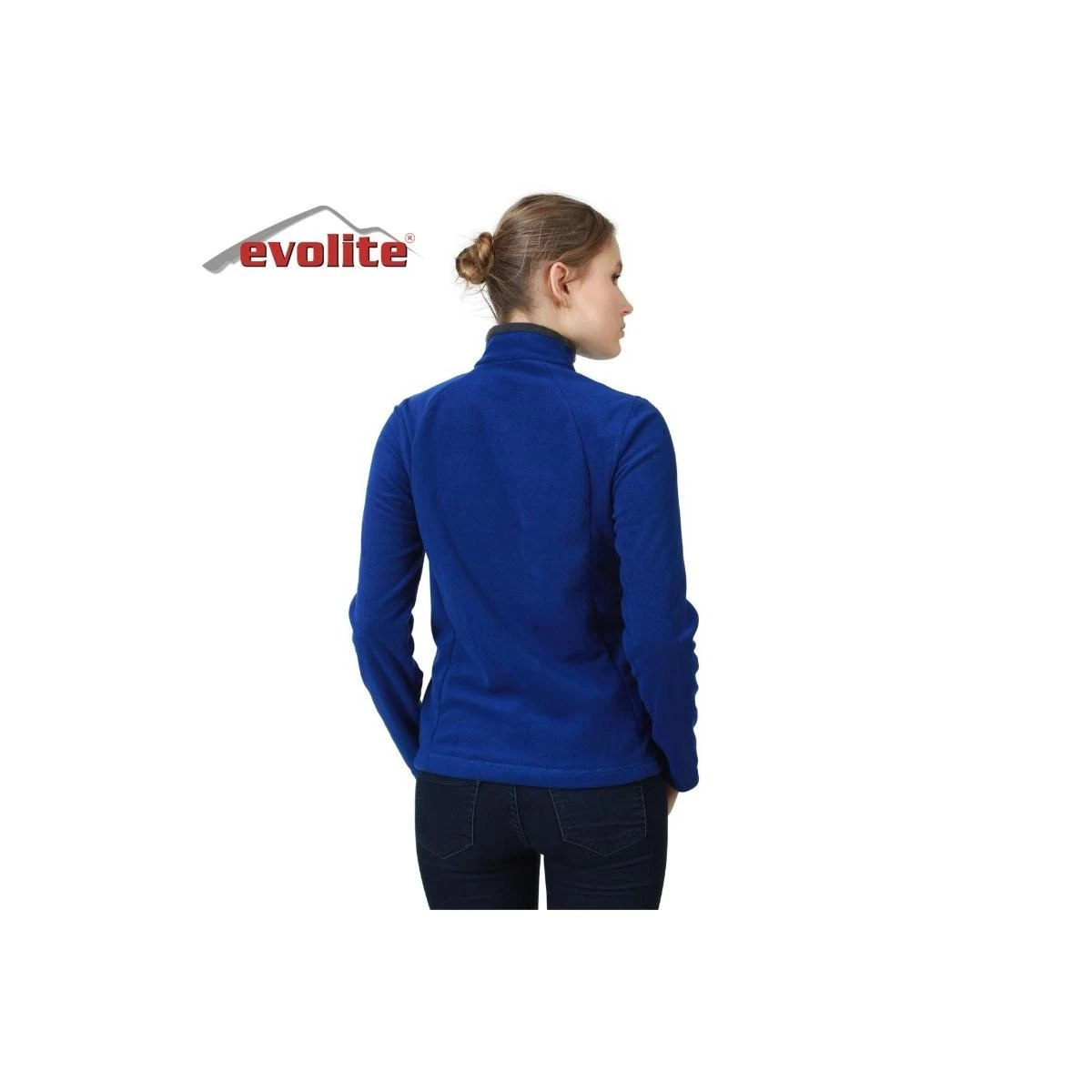 Evolite Fuga Bayan Mikro Polar Sweater - Mavi - XS