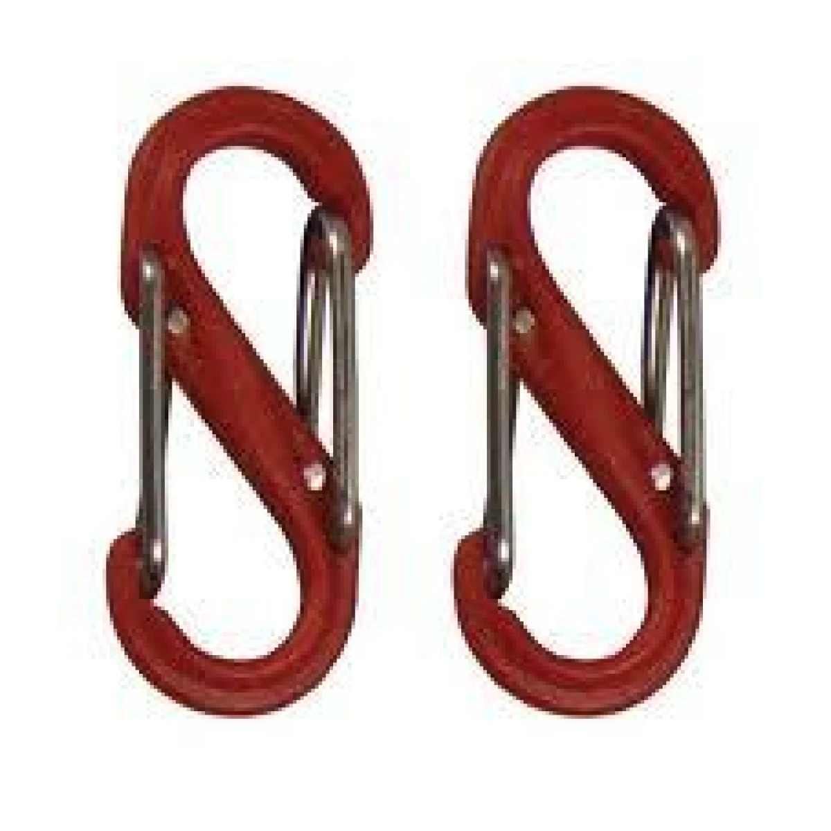 NITE IZE S-Biner Plastik Size 0 2 Pack Red Karabina