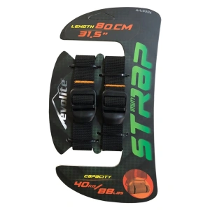 Evolite Straps Sıkıştırma Perlonu 0.80 cm - Siyah