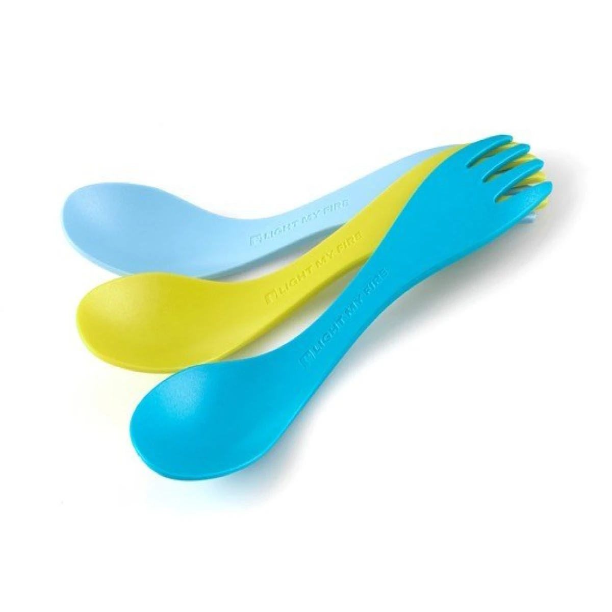 LIGHT MY FIRE Spork Little 3lü Küçük Kaşık-Çatal - Fuşya-Turuncu-Pembe