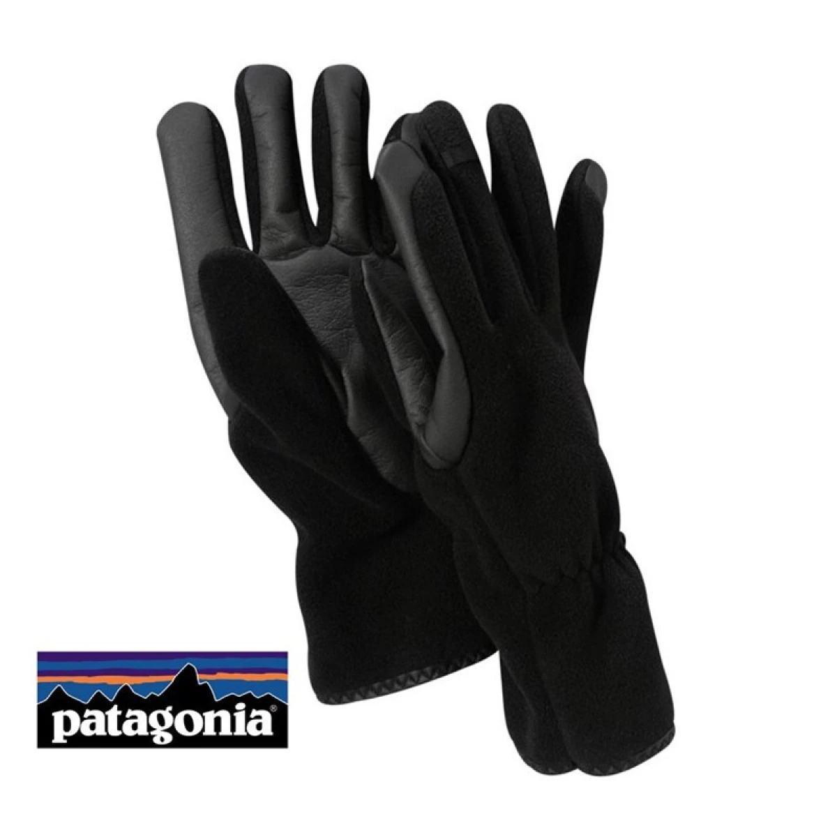Patagonia Windproof Eldiven - Siyah - XS