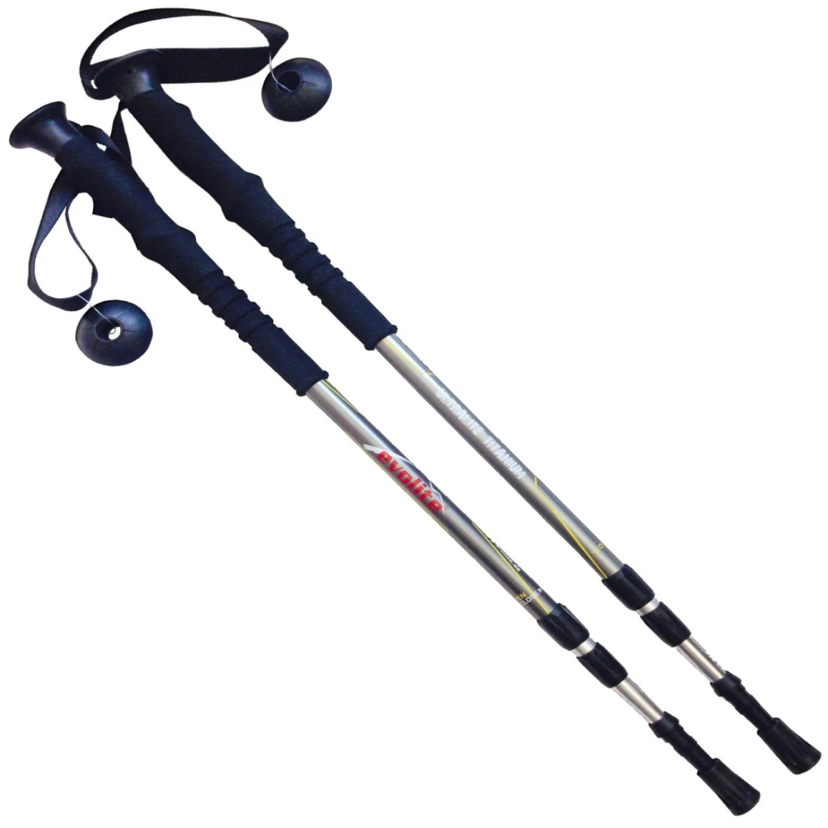 EVOLITE Ultralite Titanium Antishock Trekking Batonu
