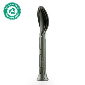 EVOLITE 3in1 Combo Spoon Fork Knife 29 Gr Kaşik Çatal Biçak Seti - Khaki