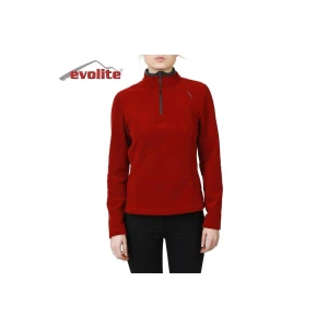 Evolite Fuga Bayan Mikro Polar Sweater - Bordo - XS