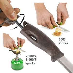 LIGHT MY FIRE Morakniv Bushcraft LMF Ateş Başlatıcılı Bıçak