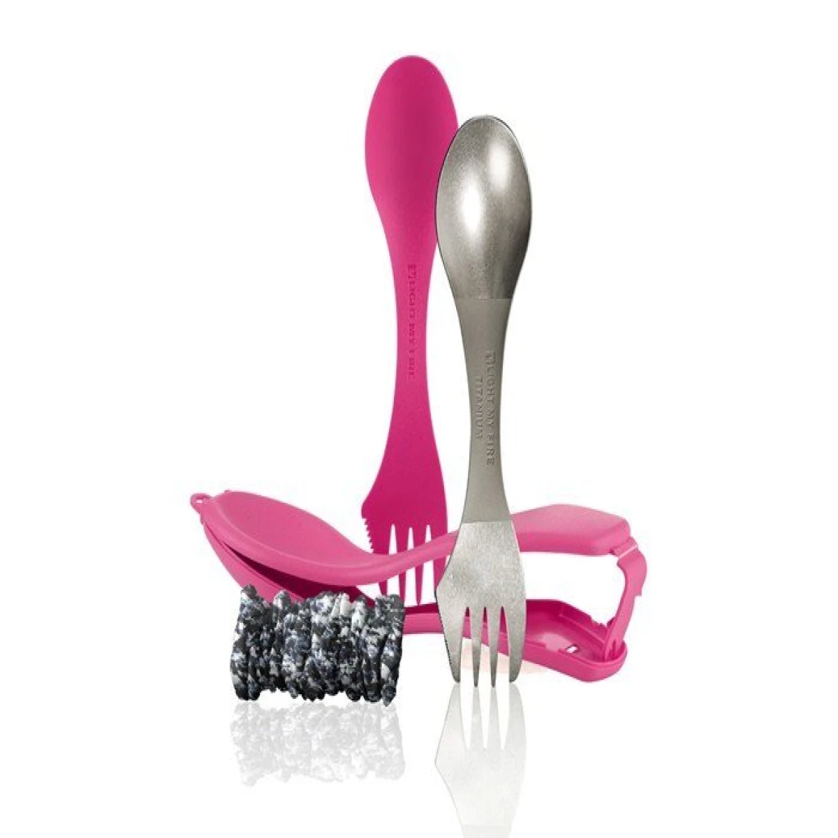 LIGHT MY FIRE Ultimate Spork Yemek Kiti - Fuşya