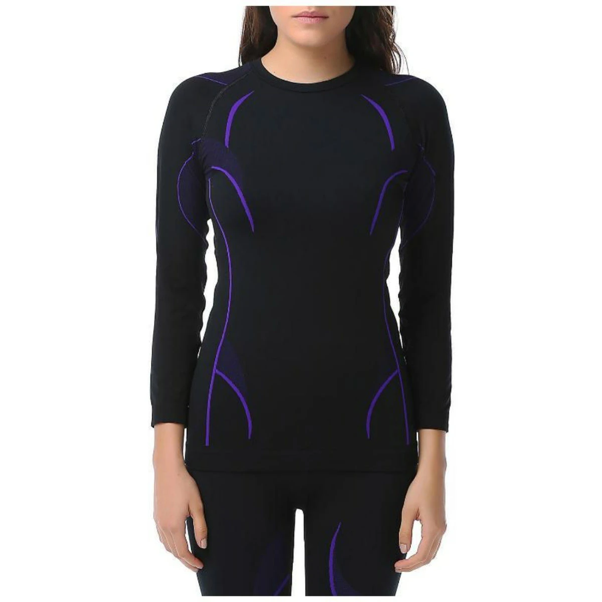 Evolite Thermowear Bayan Mor Termal Üst İçlik - L-XL