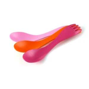LIGHT MY FIRE Spork Little 3lü Küçük Kaşık-Çatal - Fuşya-Turuncu-Pembe