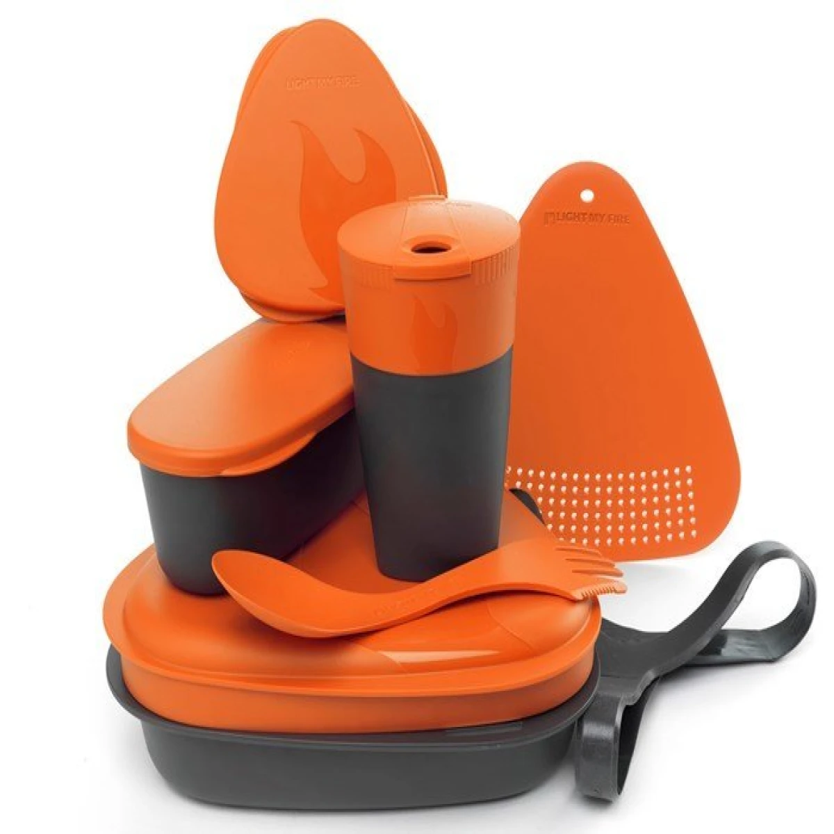 LIGHT MY FIRE Meal Kit 2.0 Yemek Seti - Fuşya