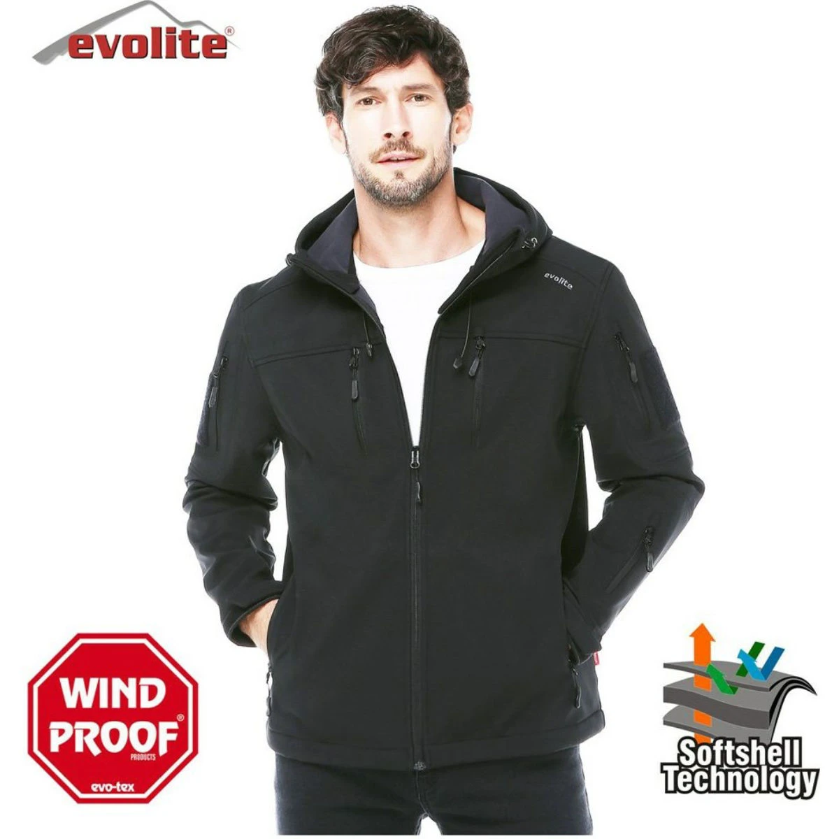 Evolite Combat Tactic Mont - L - Siyah