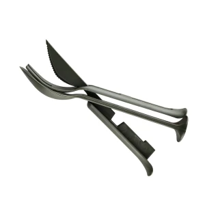 EVOLITE 3in1 Combo Spoon Fork Knife 29 Gr Kaşik Çatal Biçak Seti - Khaki