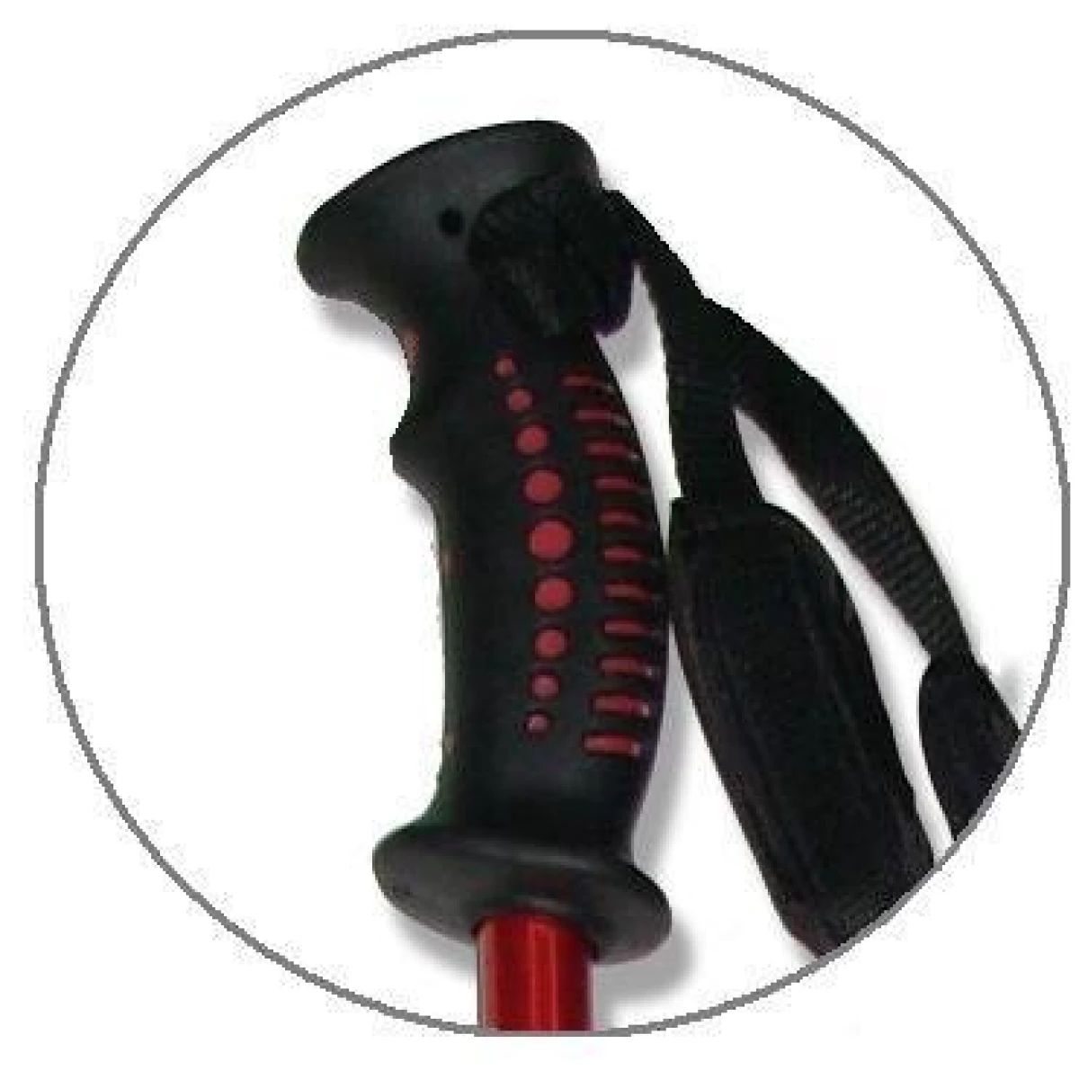 Evolite Trekking Batonu (Antishock) - Gri