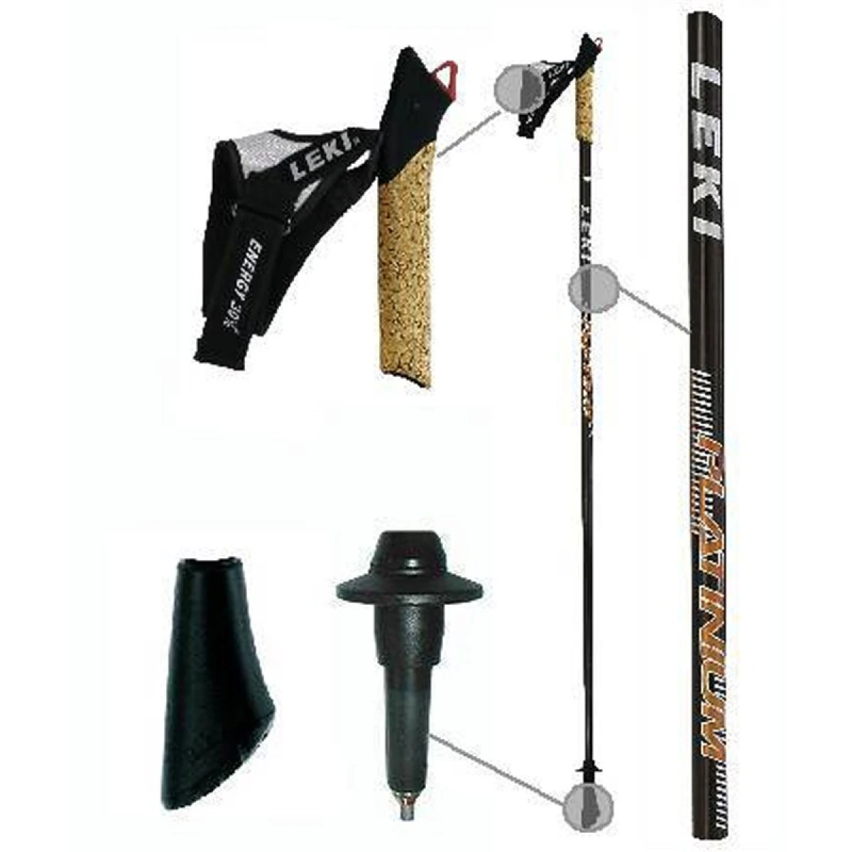 Leki Nordic Walking Walker Platinium