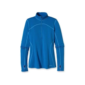 Patagonia W'S Cap 4 EW Zip Neck - Mavi - S