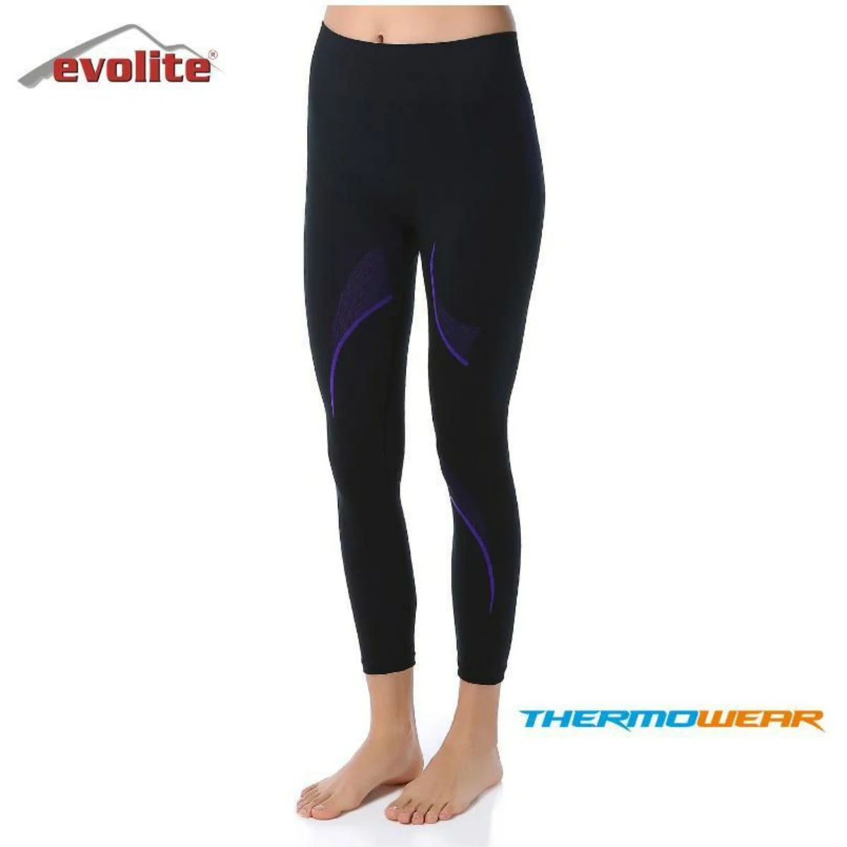 Evolite Thermowear Bayan Mor Termal Alt İçlik - L-XL