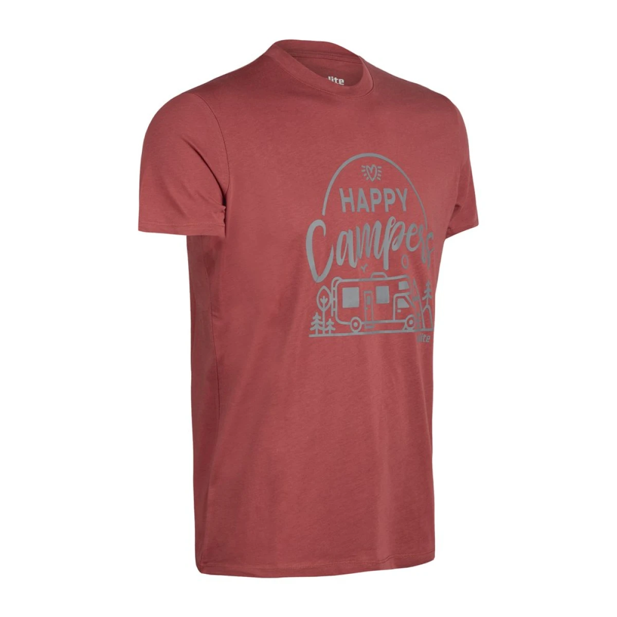 Evolite Happy Campers T-shirt-Kiremit - XL