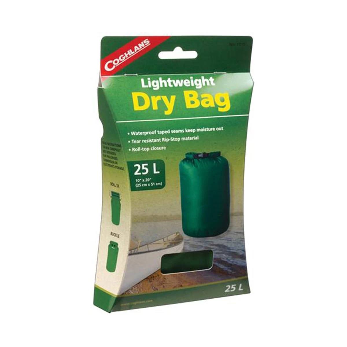 COGHLAN'S Hafif Su Geçirmez Çanta 25L. yeşil