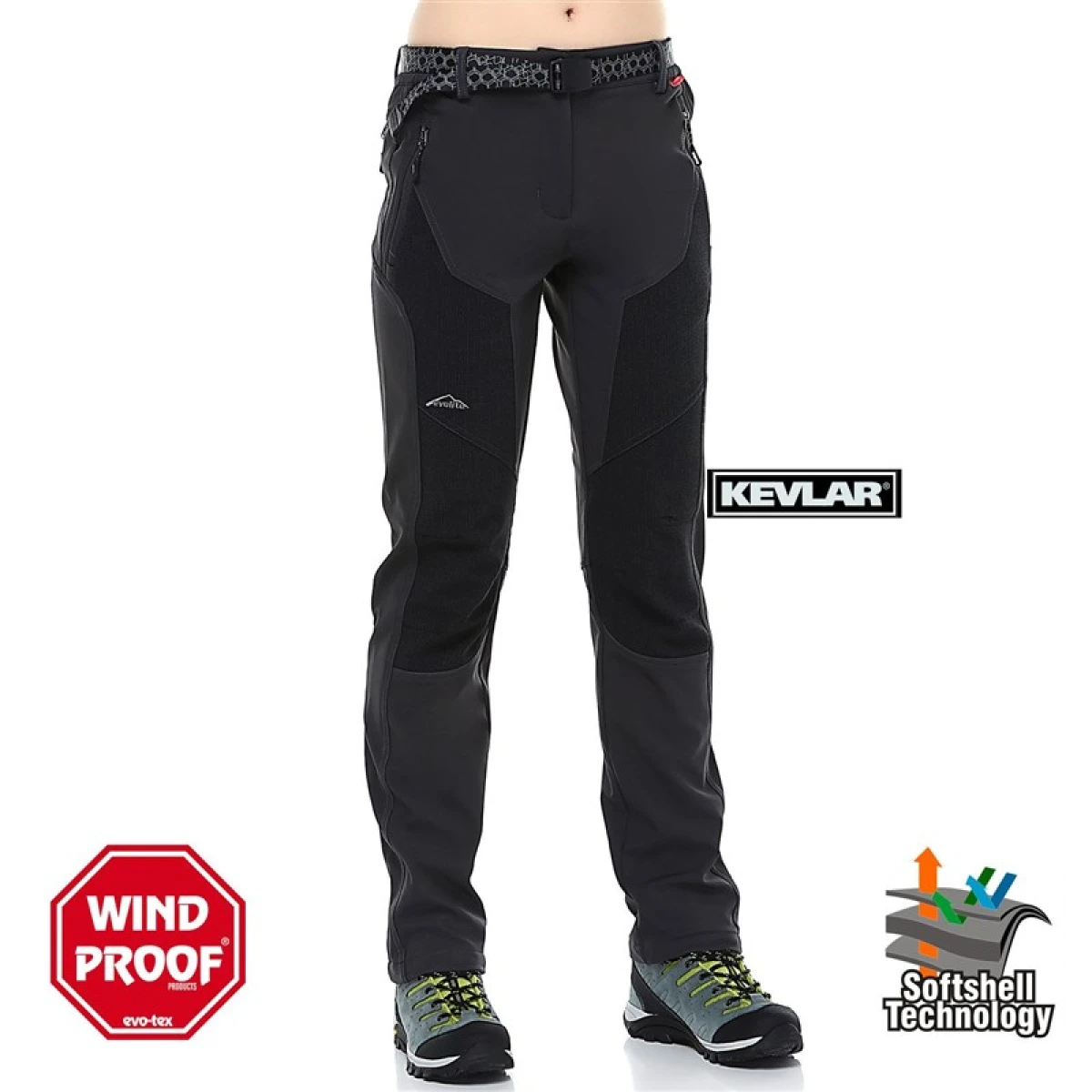 Evolite Helinox Bayan Softshell Pantolon - S