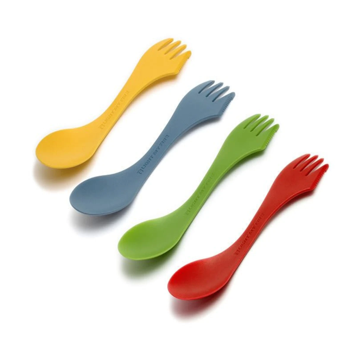 LIGHT MY FIRE Spork Original 4’lü Kaşık-Çatal - Mavi-Sarı-Yeşil-Fuşya