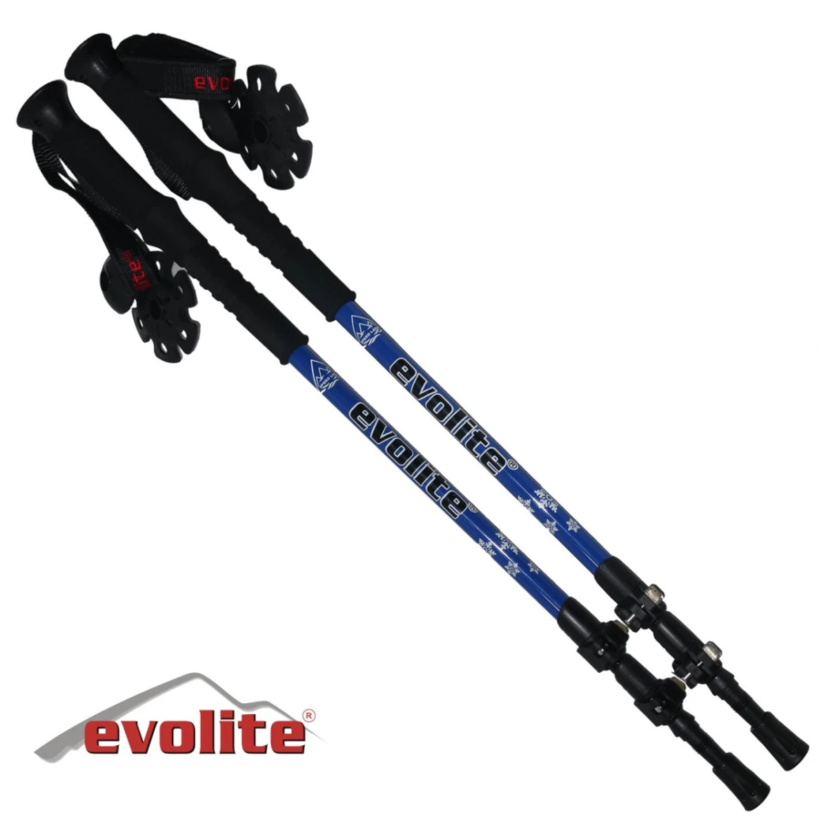 Evolite Speed-Lock Dıştan Kilitli Trekking Batonu - Turuncu