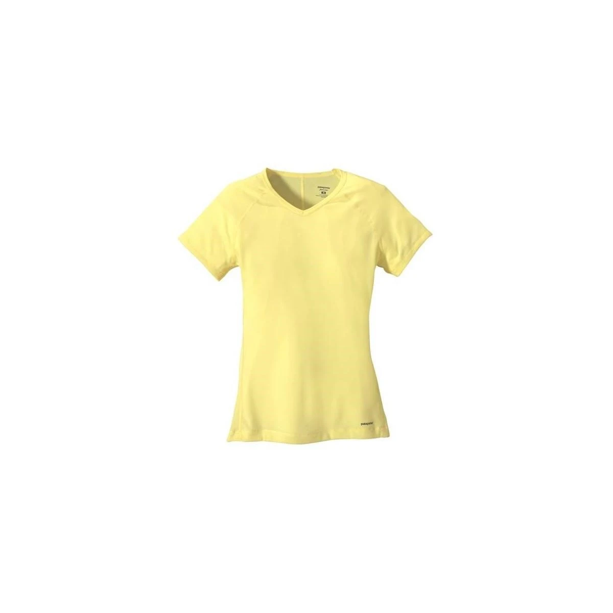 Patagonia Bayan S/S LW Cap V-Neck - Sarı - XS