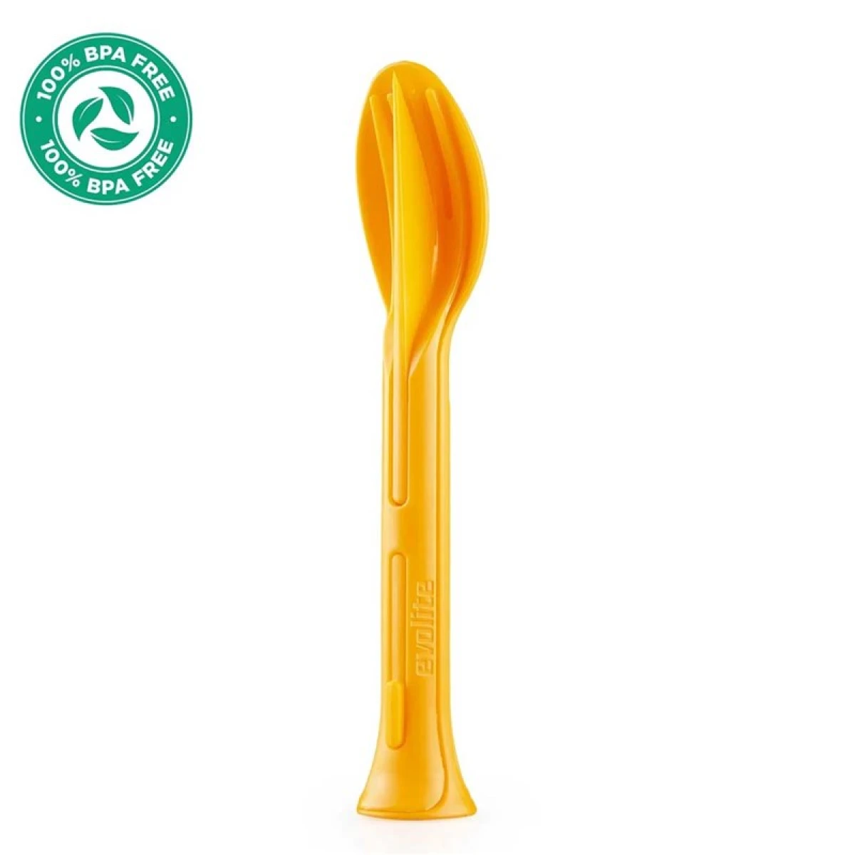 EVOLITE 3in1 Combo Spoon Fork Knife 29 Gr Kaşik Çatal Biçak Seti - ORANGE