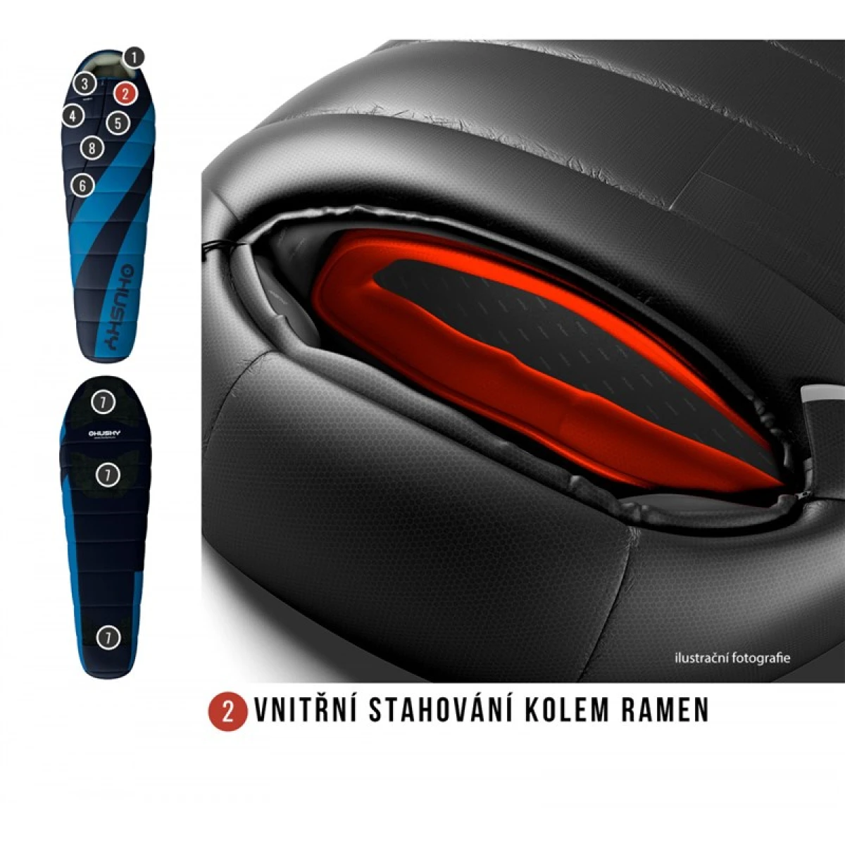 HUSKY Ember -14 C Uyku Tulumu