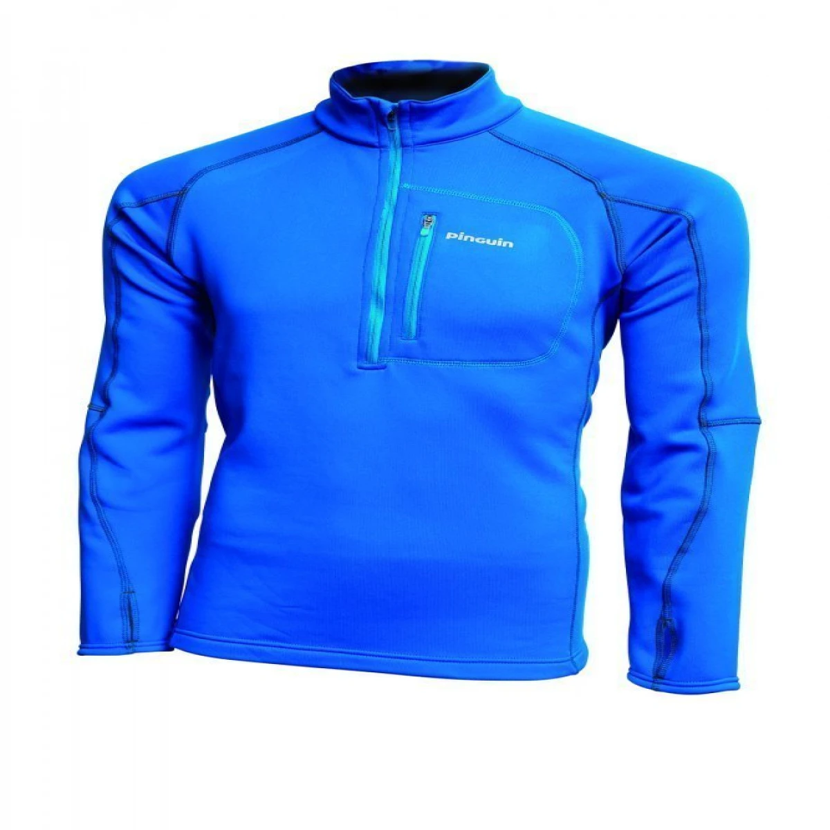 PINGUIN POWER MEN HALF ZIP MAVI - L