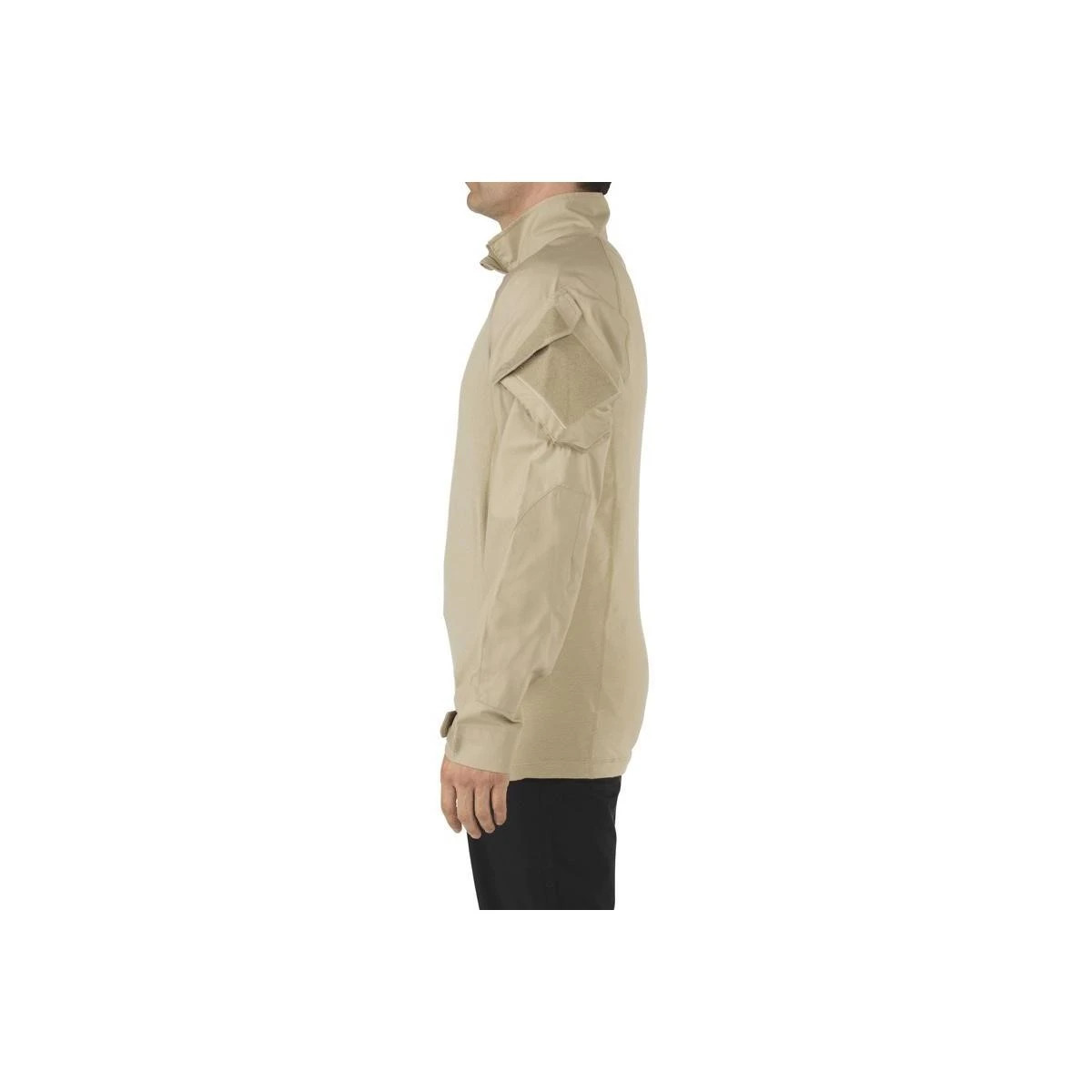 5.11 RAPID ASSAULT KHAKI SHIRT - L