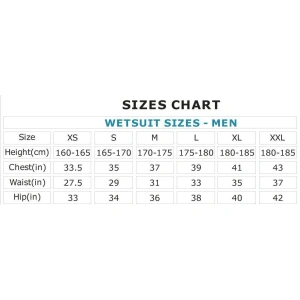 PROBLUE ELBISE TEK PARCA ERKEK 3 MM - XXL