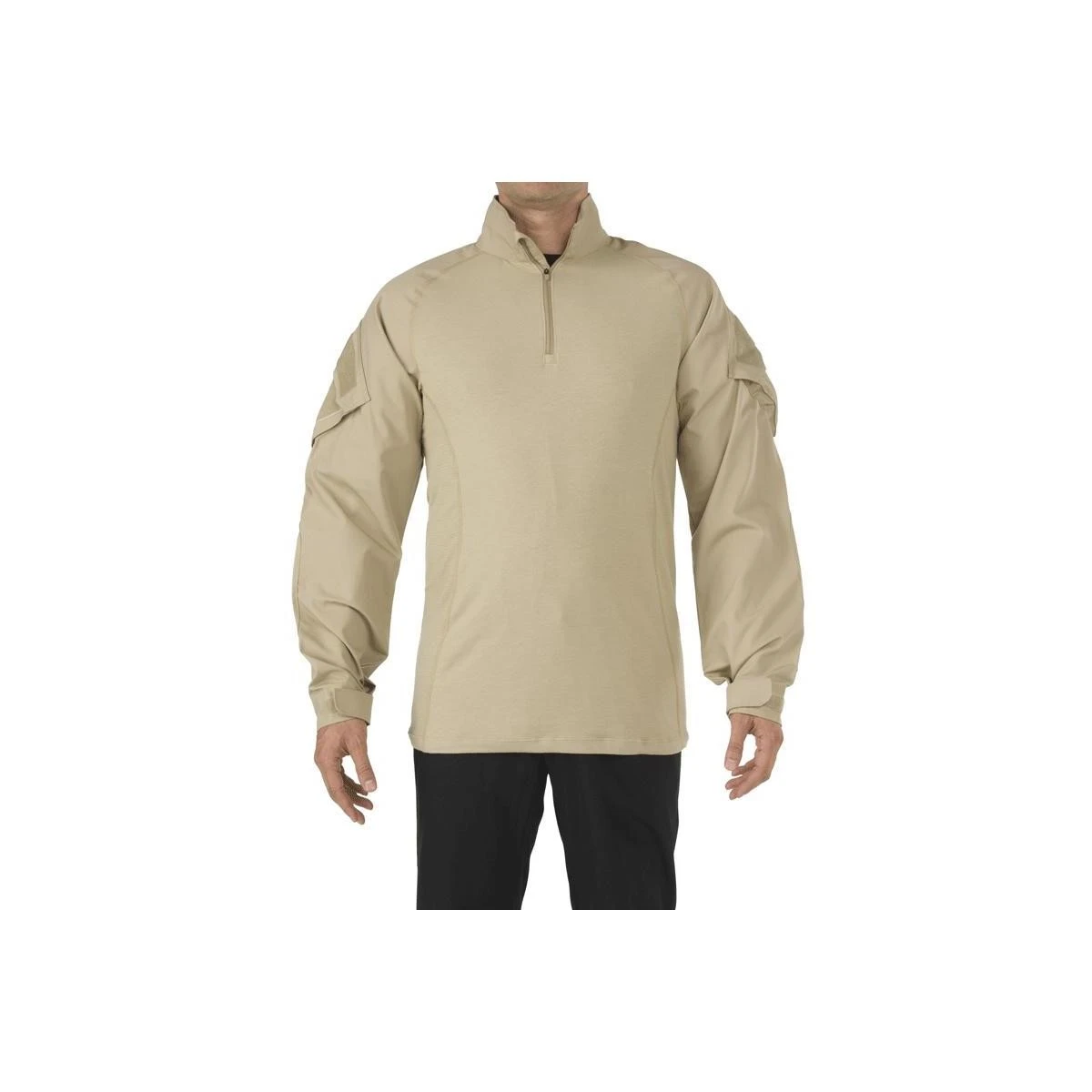 5.11 RAPID ASSAULT KHAKI SHIRT - L