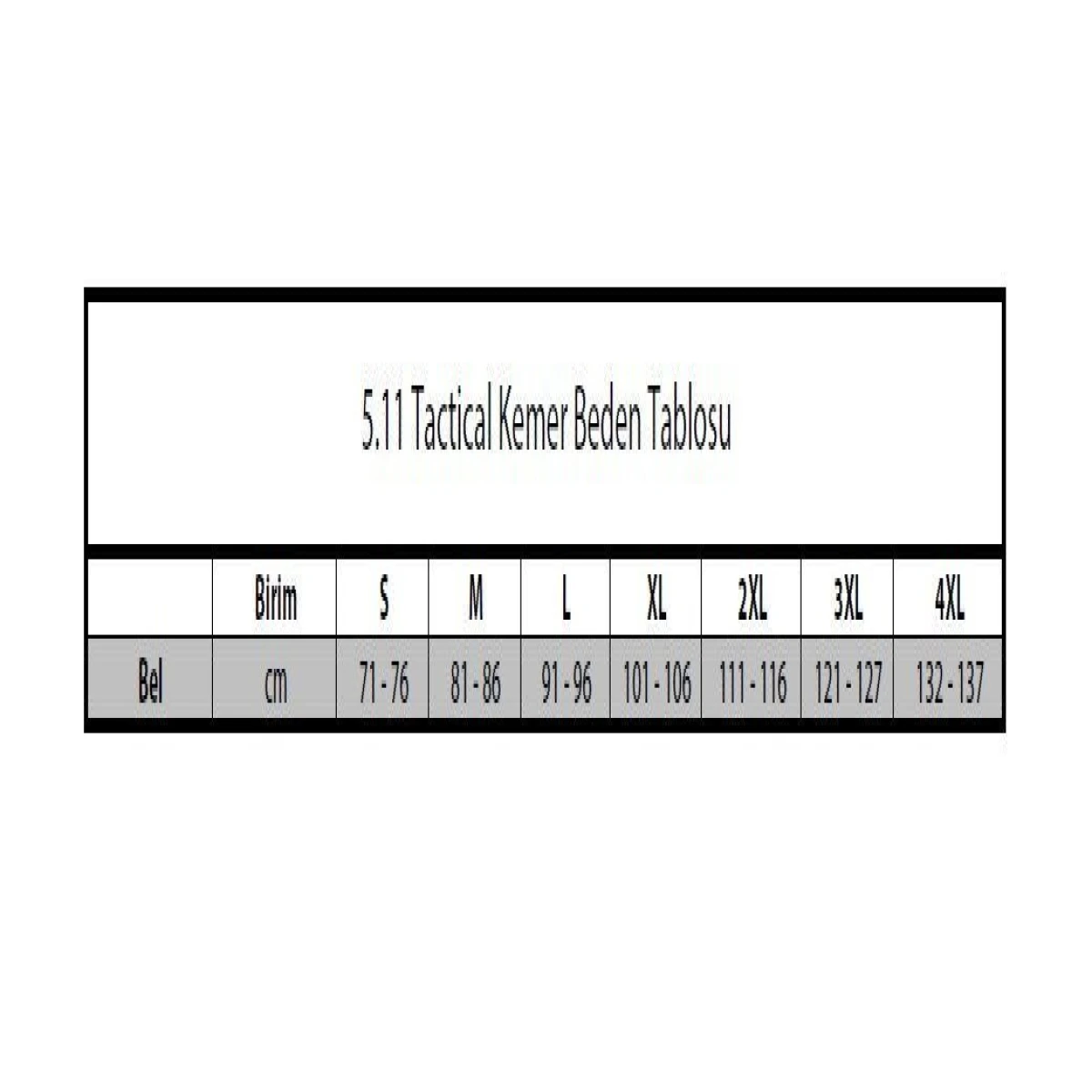 5.11 1.25'' KELLA BELT KEMER - L