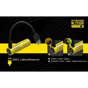 NITECORENITECORE 5000MAH 3.6V USB SARJLI PIL