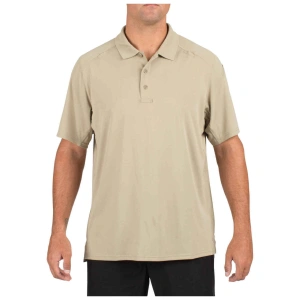 5.11 CHARCOAL S/S HELIOS POLO T-SHIRT - L