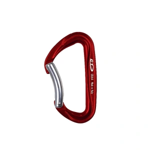 CLIMBING TECHNOLOGY Passion Eğik Kapı Karabina Red