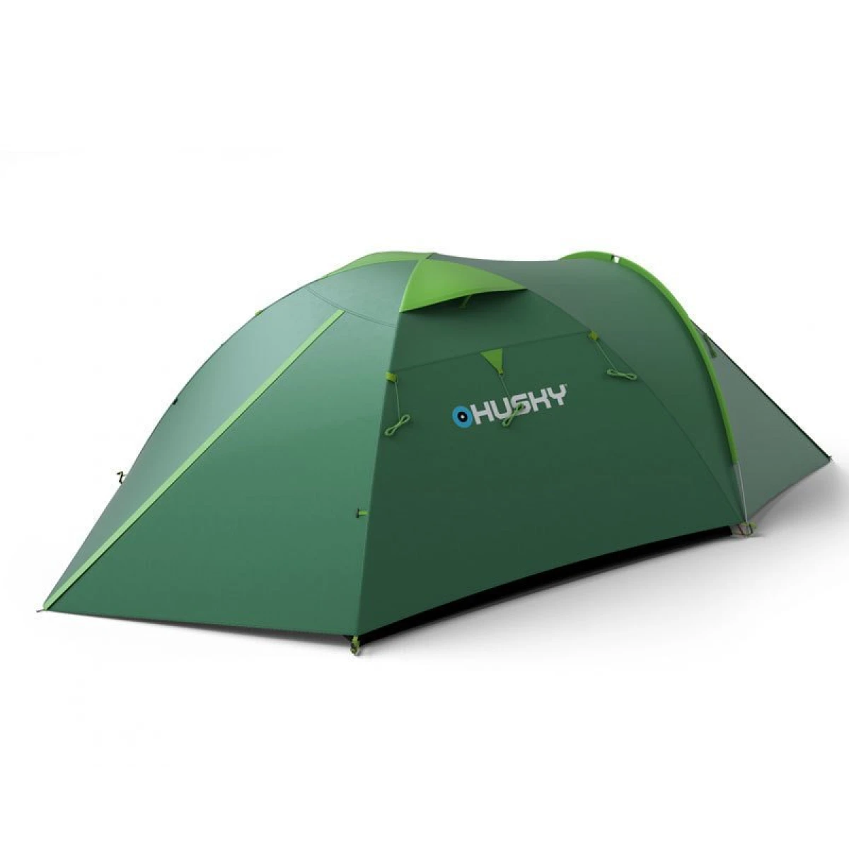 HUSKY Bizon PLUS 4 Kişilik Yeşil Çadır