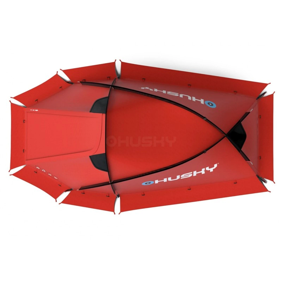 HUSKY FLAME 2 KISILIK CADIR - KIRMIZI