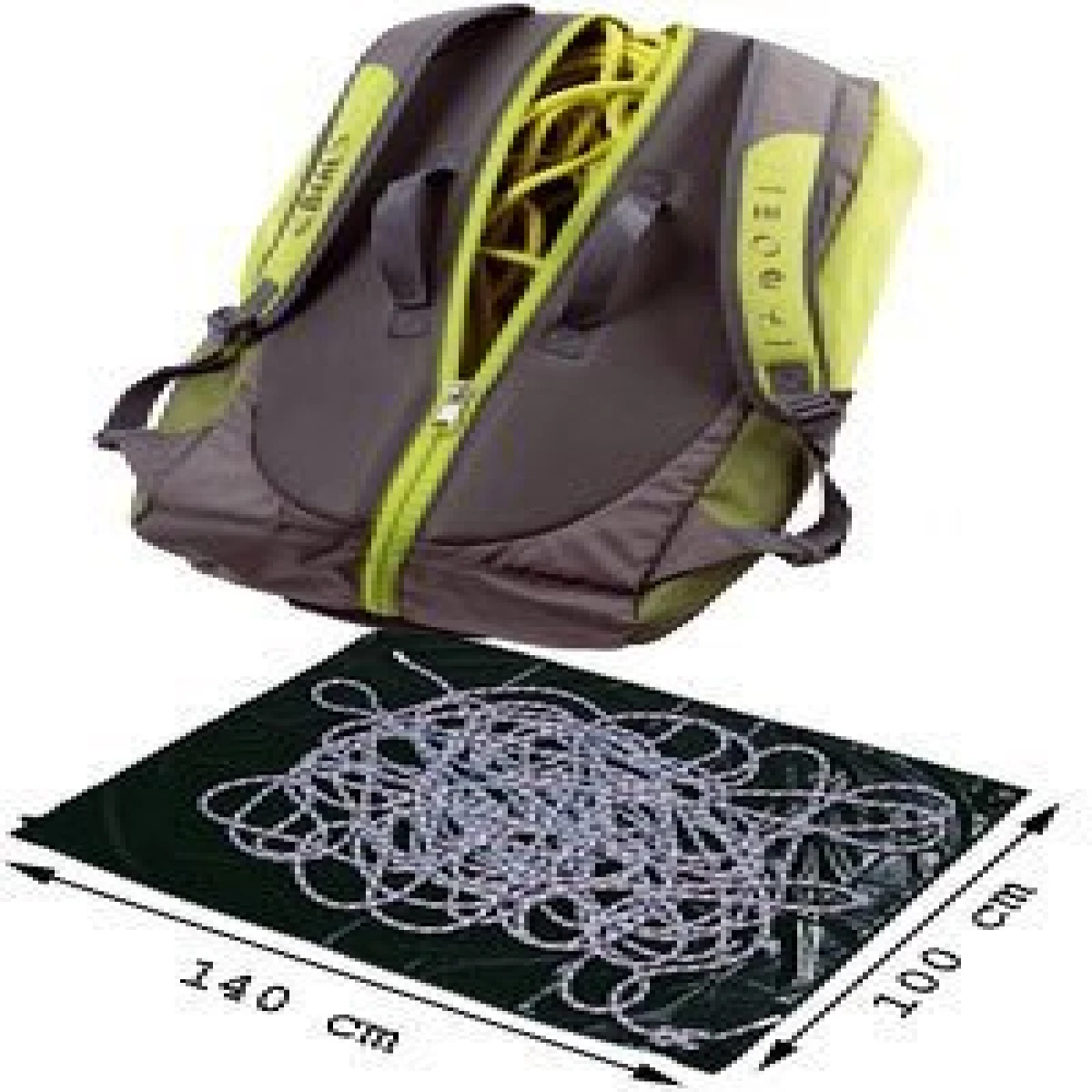 BEAL COMBI CLIFF ROPE BAG IP CANTASI - YEŞİL